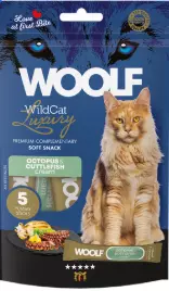 Woolf Wild Cat Soft Snack Luxury Octopus&Cuttlefish