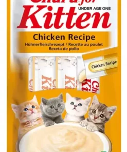 Churu Creamy Cat Treat Kitten Chicken 14gx4