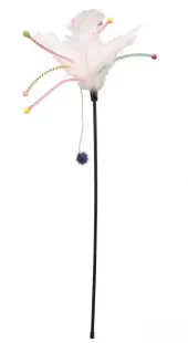 Lekepinne i Plastikk M/Fjør 41cm