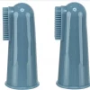 Finger Tannbørste i Silikon 6cm 2stk