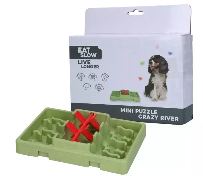 Eat Slow Live Longer Mini Puzzle Crazy River