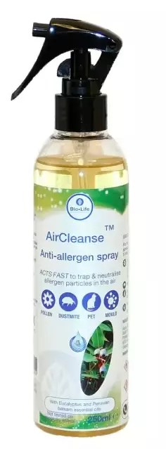 Air Cleanse Spray (Allergi Hemmende) 250ml