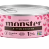 Monster Cat Kitten Chicken Can 100g