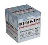 Monster Cat Chicken/Salmon Panna Catta 2 pcs