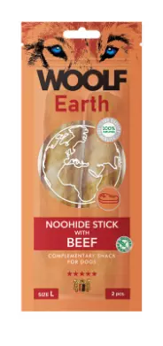 Woolf Noohide L Okse Sticks 2stk 13cm