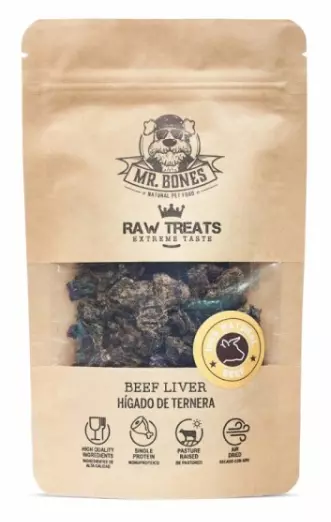 Mr. Bones Raw Treats Okselever 45g