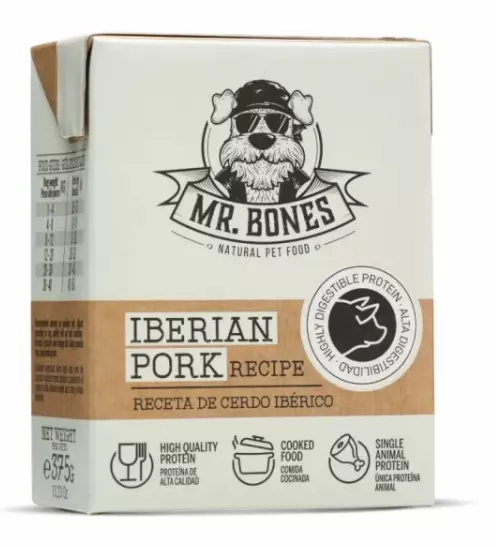 Mr. Bones Cooked Food Iberisk svinekjøtt 375g