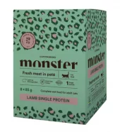 Monster Cat Pouches Adult Lamb 85 g (8-pack)