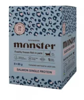 Monster Cat Pouches Adult Salmon 85g (8-pack)