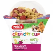 Zolux Crunchy Plain/beetroot Rabbit Treats 130g