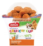 Zolux Crunchy Carrot/flax Rabbit Treats 200g
