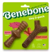 Benebone 2-pakning Maplestick/Zaggler Bacon