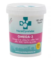 Norsk Dyrehelse Omega-3 180stk
