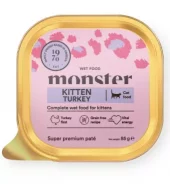 Monster Cat Kitten Turkey Paté 85g