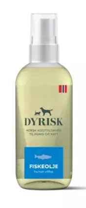 Dyrisk Hvit Fiskeolje 300ml