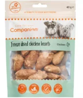 Companion Freeze Dried Chicken Hearts 40g