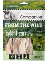 Companion Rabbit Ears w/Fur 100g