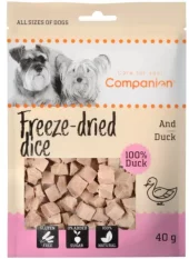 Companion Freeze-Dried Dice Duck 40g