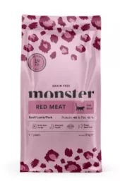 Monster Cat Grain Free Red Meat 2kg
