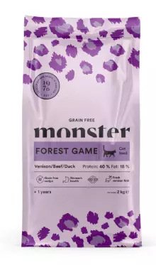 Monster Cat Grain Free Forest Game 2kg