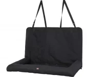 Bilsete Dobbel Sort 95x50x10cm