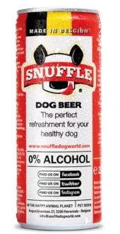 Hundeøl 25cl M/Biff-Smak i Boks