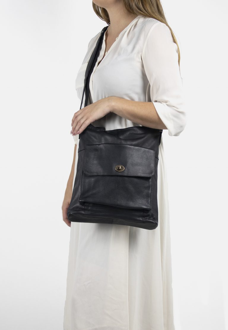 Dixie 1656 big leather bag