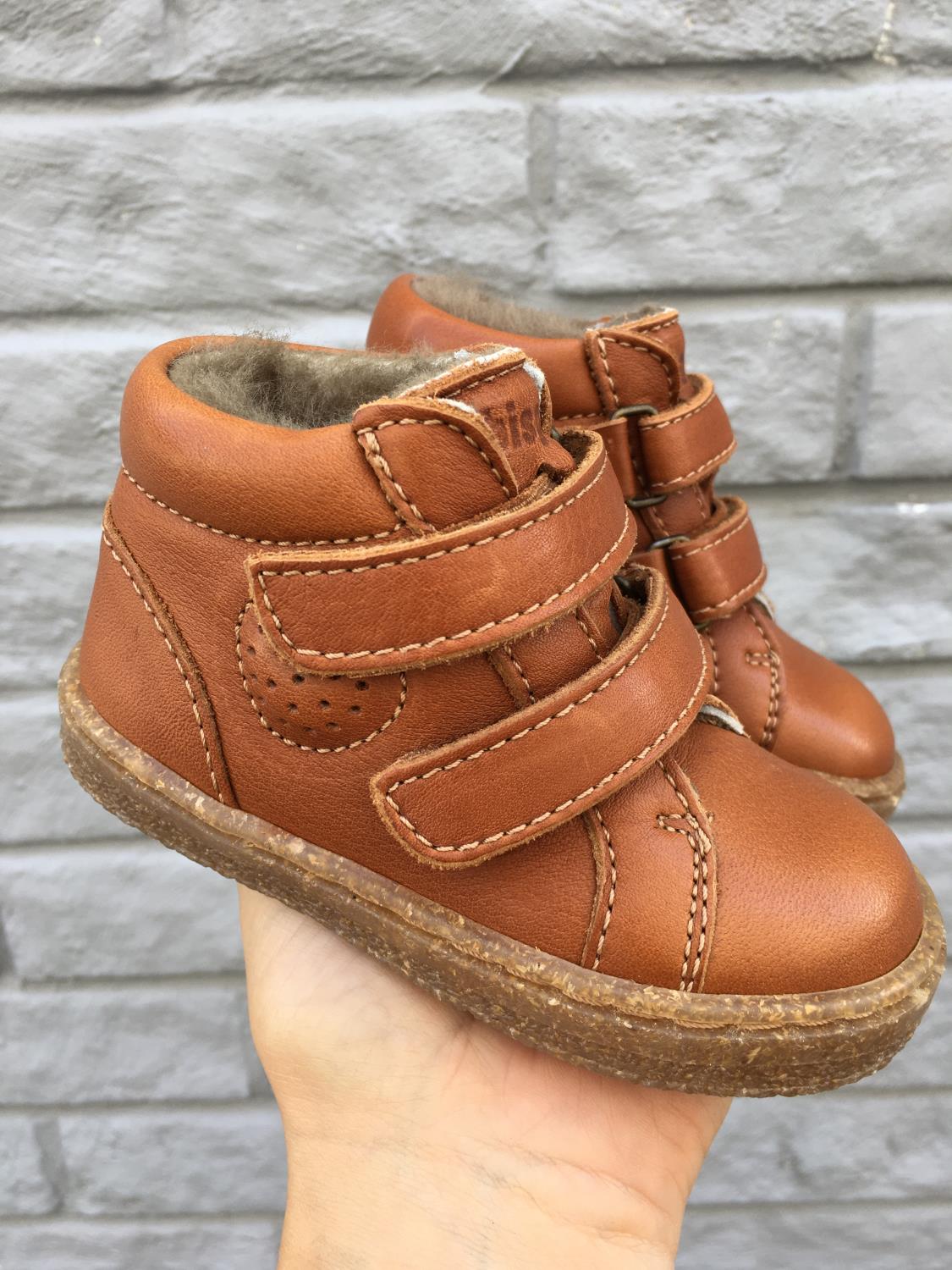 Bisgaard Mini leather Ull salg