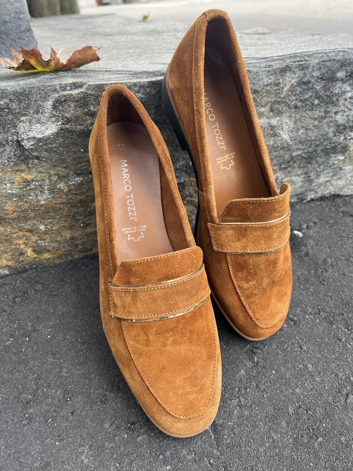 Marco tozzi  moccasin leather