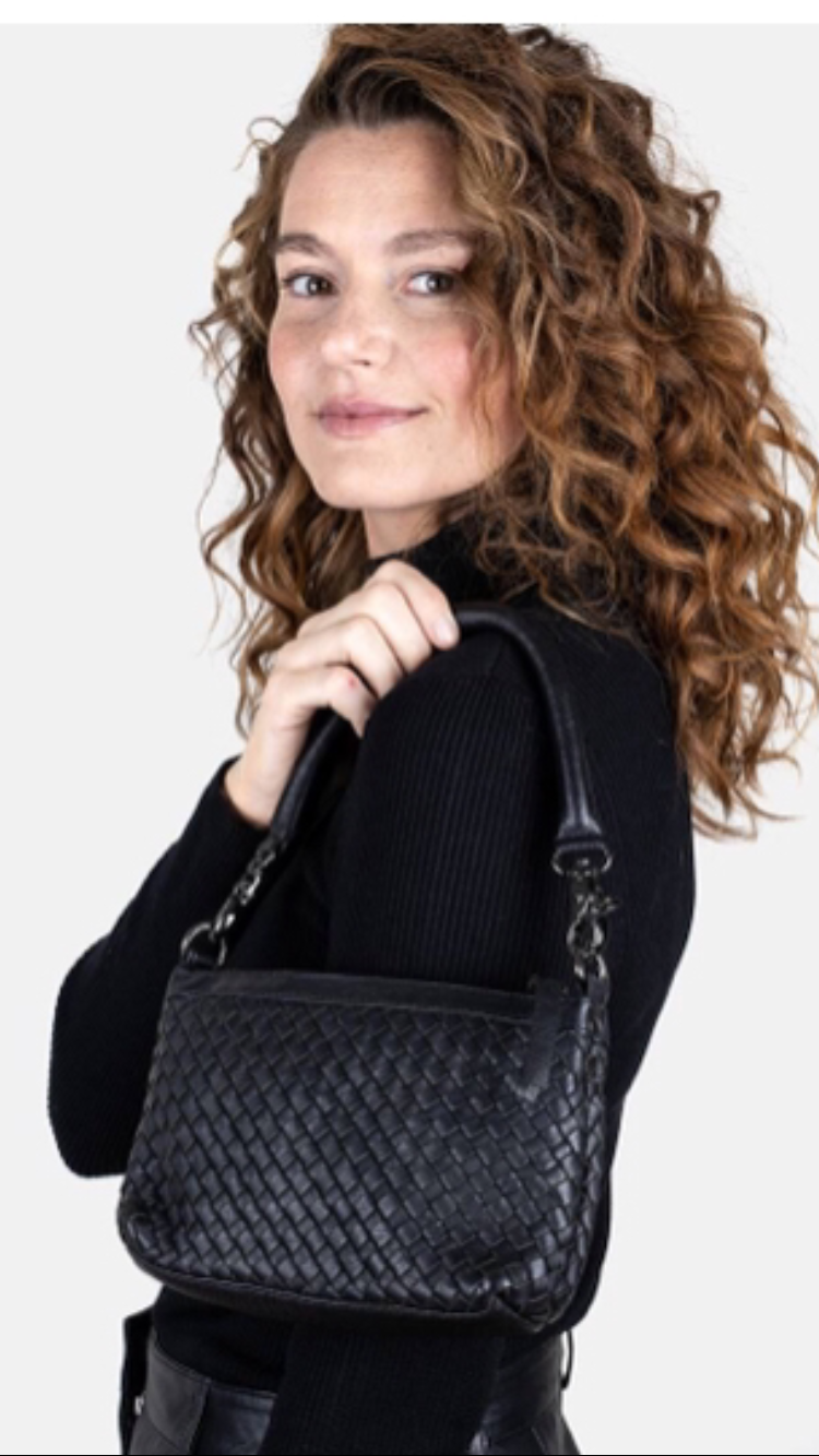 Dixie flet leather bag mini trend