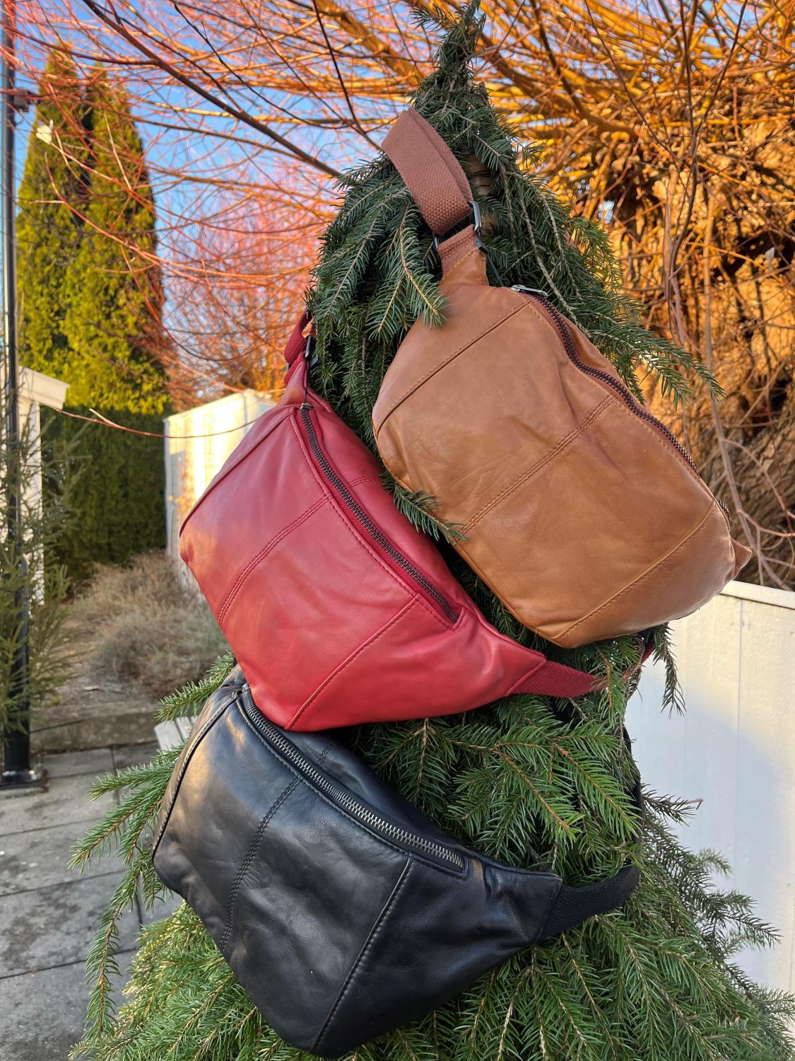 btf copenhagen leather bumbag