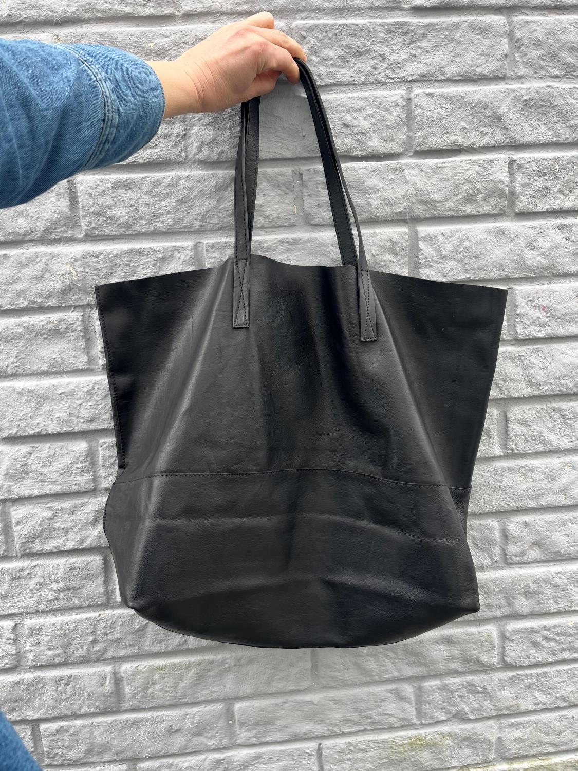 BTF copenhagen leather veske shopper big bag