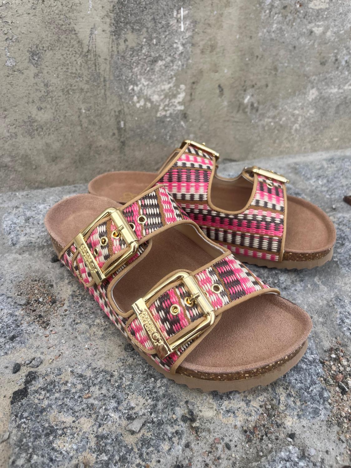 sandal leathersr soft comfort bio500 colour of california