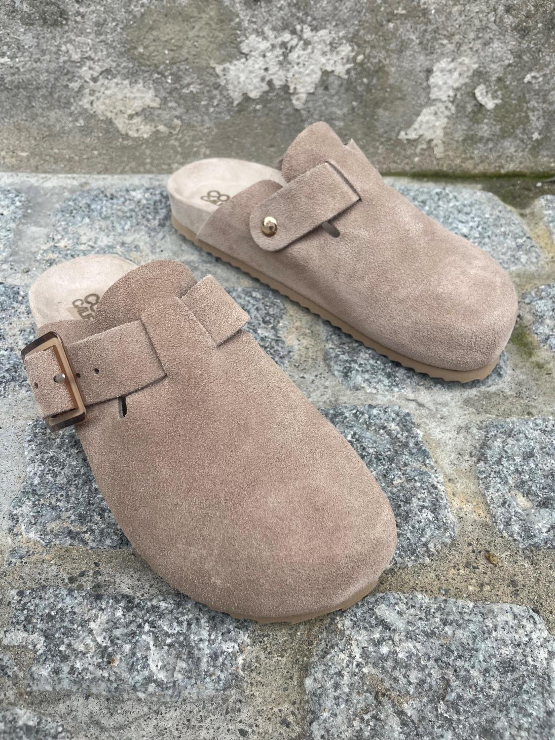 sandal clog leather soft comfort bio500 colour of california