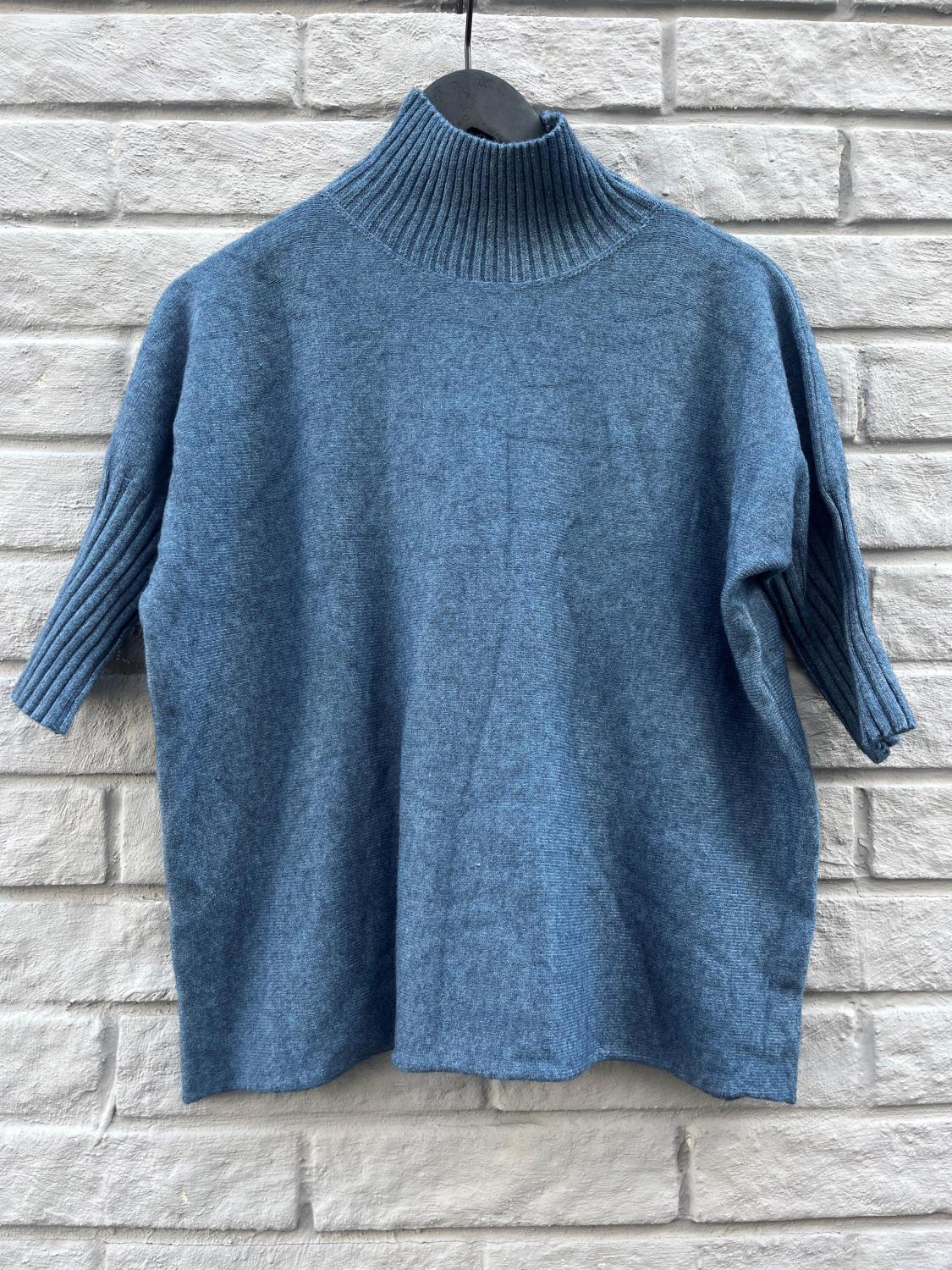 copenhagen luxe high sleeve italia moda jeans blue