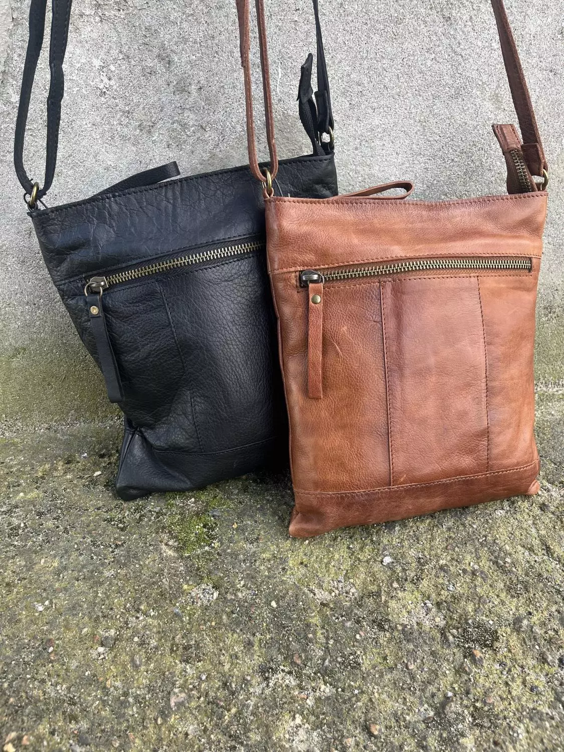 Dixie lillesand  urban leather veske