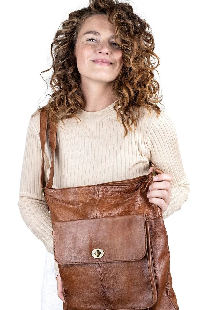 Dixie big urban leather veske