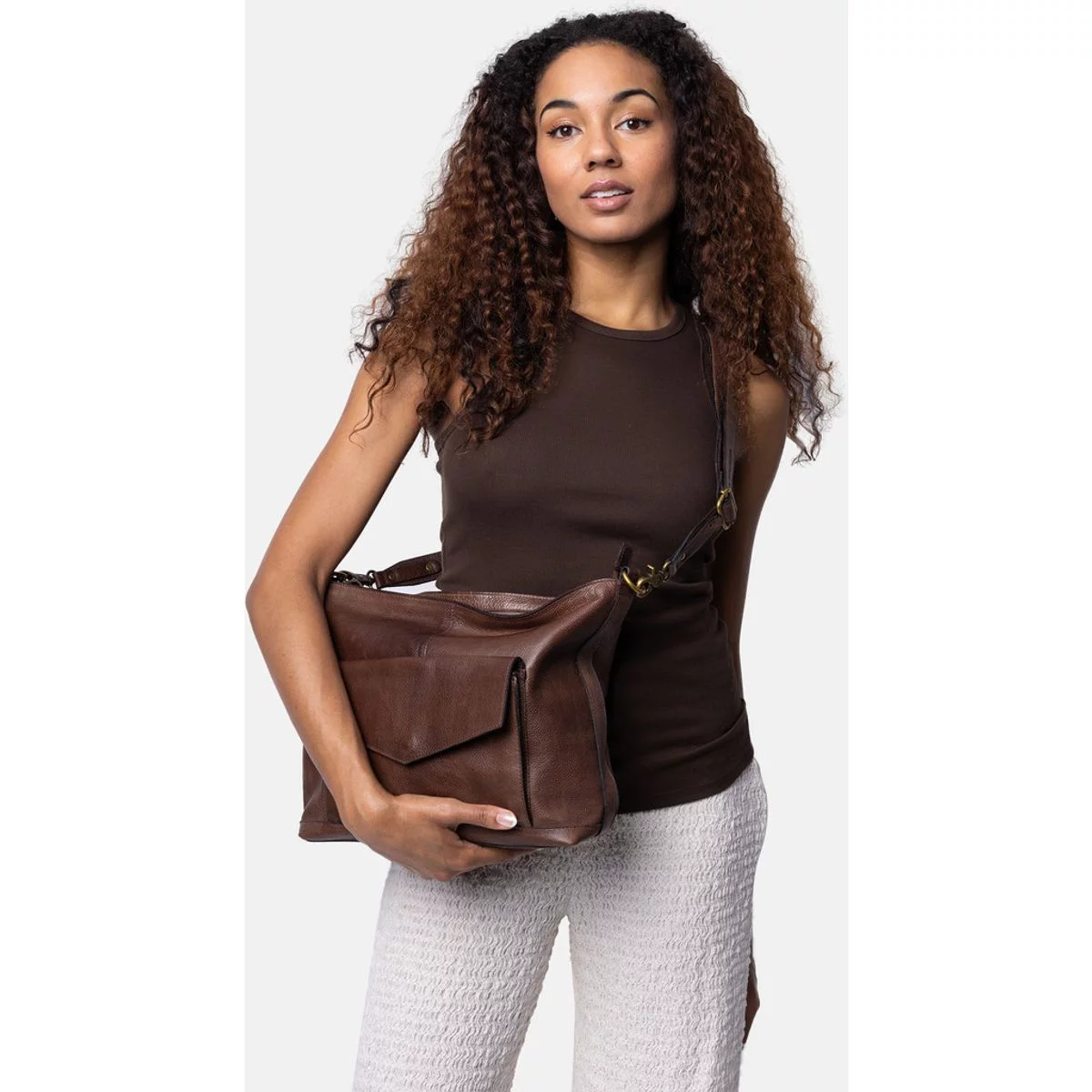 dixie leather bag big urban luzia