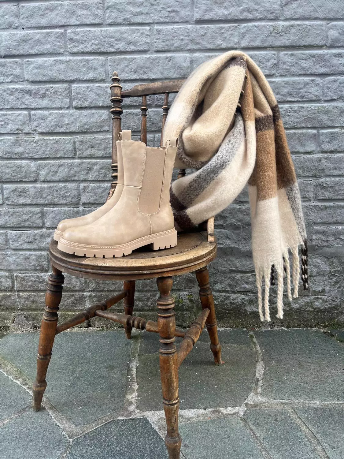 Marco tozzi moccasin soft leather chunky '