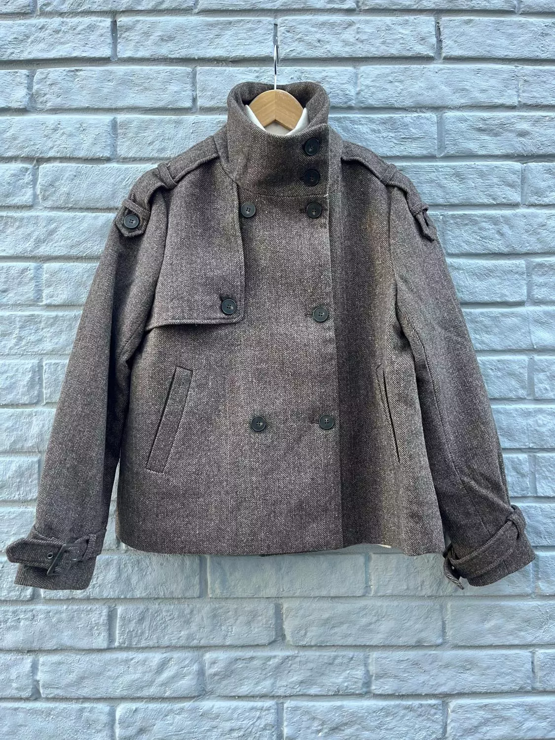 soyaconcept short jakke brown shakira