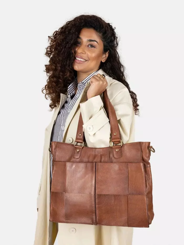 Dixie big urban leather veske molly