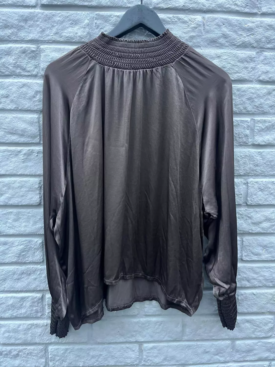 copenhagen luxe sateng  blouse