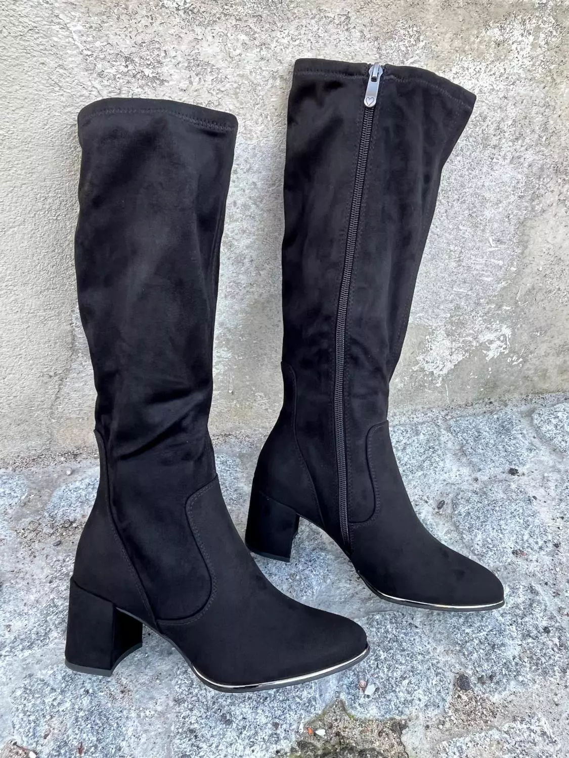 marco tozzi soft stretsj stræmpe stølvelett høl