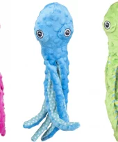 Hundeleke Bubbly Octopus S ass. farger. 9cm L x 8cm W x 35cm H