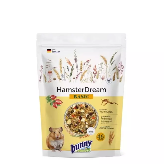HamsterDream Basic hamstermat 600 g, BunnyNature