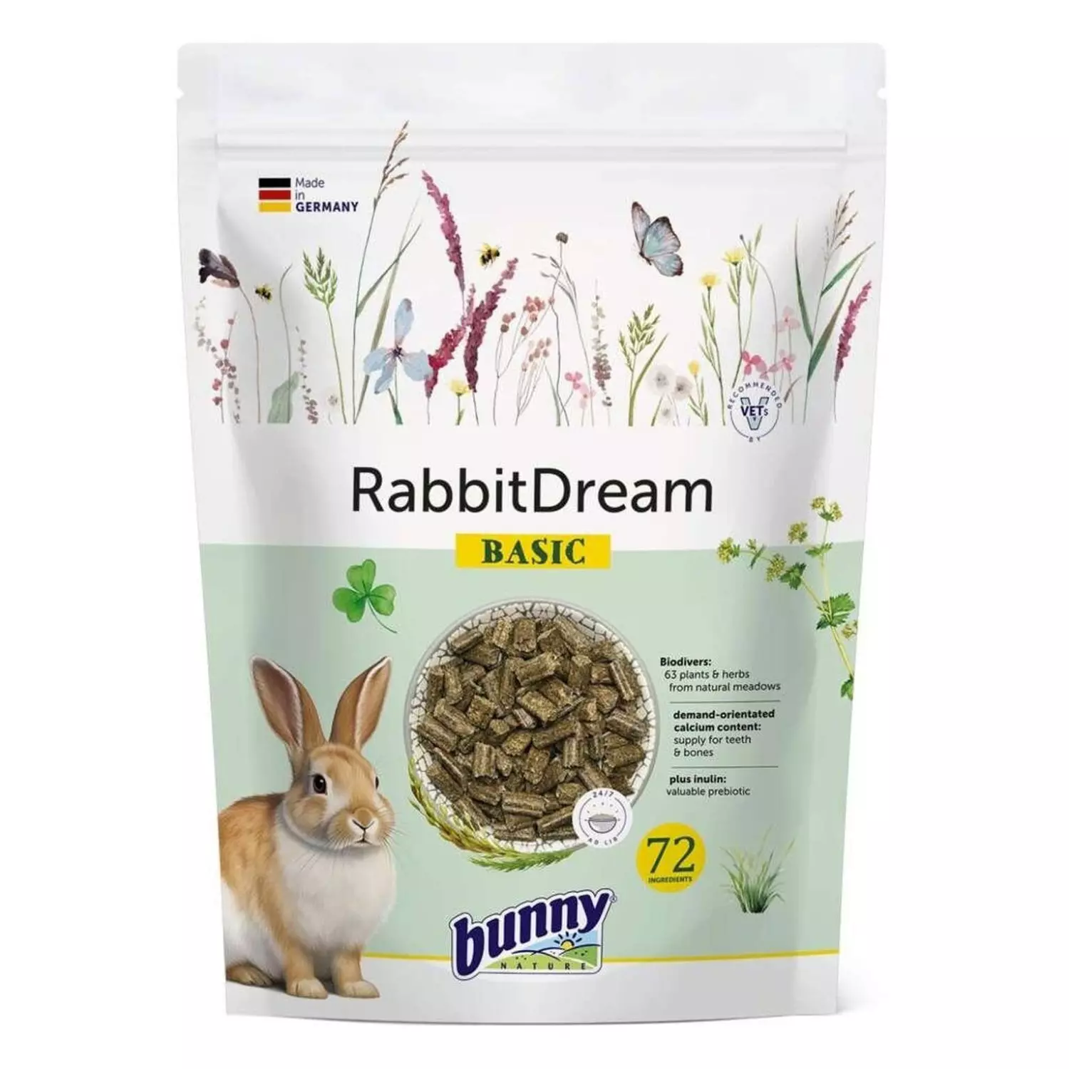 RabbitDream kaninmat 600gr, BunnyNature