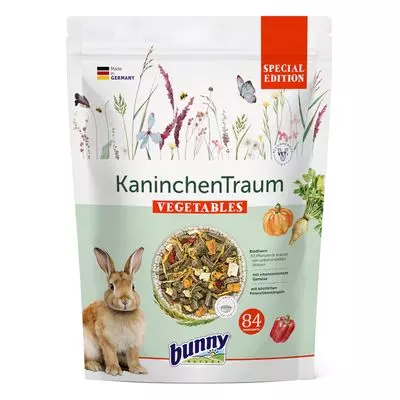 RabbitDream SPECIAL EDITION Vegetables kaninmat 1,5kg, BunnyNature