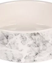 Matskål "Marmi" lys grå. Ø13,5cm. 400ml