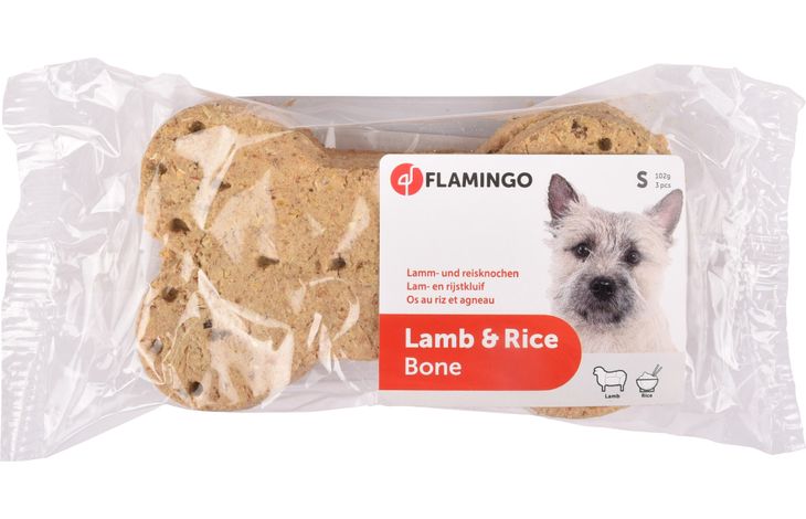 FLAMINGO LAM & RISKJEKS SMALL 3pk