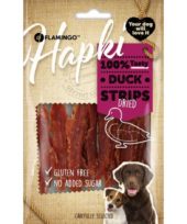 Hundesnack Hapki Duck strips jerky 85gr